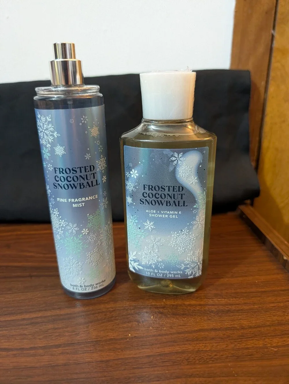 Bath and Body Works Frosted Coconut Bundle.